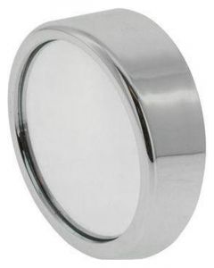 Hulk 4x4 Rotatable Blind Spot Mirror 2"/50mm Stick On Chrome