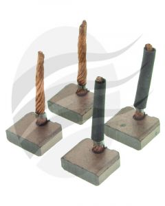 Jaylec Brush Set N/Denso Late 4Pcs G/Red 2.5-4.5Kw 9206 20-70128