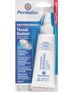 Permatex Thread Sealer - Thread Sealant - PTFE Base - 50 ml Tube - Each