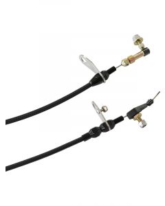 Aeroflow Kickdown Cable w/ Black Cover & Ends For Torqueflite 904