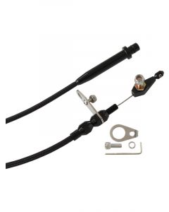 Aeroflow Kickdown Cable w/ Black Cover & Ends For GM TH350 Trans