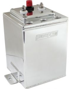 Aeroflow Single 40mm Pump Surge Tank Polished