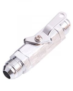 Aeroflow Shut Off Valve -8AN Silver