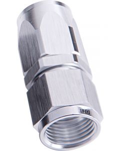 Aeroflow 100/150 Series Straight Hose End -4AN Silver
