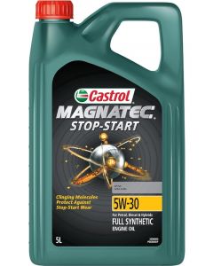 Castrol Magnatec 5W-30 Stop Start Full Synthetic Engine Oil 5L
