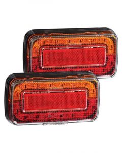 Narva Model 37 12V LED Slimline Rear Stop/Tail Indicator Lamps 12V