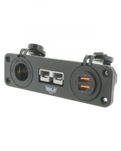 Hulk 4x4 Triple Flush Mount Housing 50A Ando Style Plug Acc Socket Usb