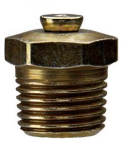 Alemlube 1/8" Npt 0.25 to 1 PSI Straight Relief Pressure Grease Fitting 