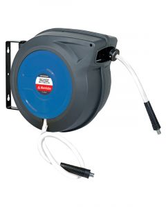 Alemlube EL Series Hot Water Hose Reel with 15m x 12mm Polymer Hose 