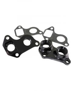 Aeroflow Water Pump Adapter Plates -10 ORB For GM LS Series Pair
