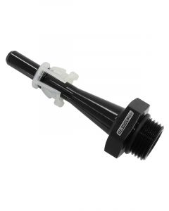 Aeroflow Honda EFI Fuel Rail Adapter-Black -8 Orb w/ 5/16" EFI