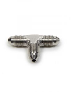 Aeroquip Adapter Tee 3 AN Male x 3 AN Male x 3 AN Male Nickel