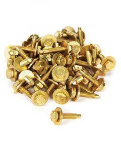 Allstar Body Bolt Kit 1/4-20" 1-1/8" Long Hex Head Cadmium Pack 50