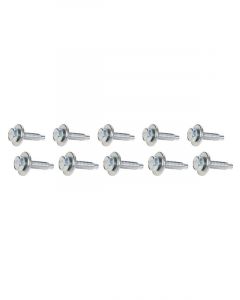 Allstar Body Bolt Kit 1/4-20" 1-1/8" Long Hex Head Zinc Pack 10