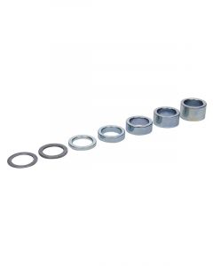 Allstar Bump Steer Spacer 0.030-0.500" Thick Spacers Zinc Kit