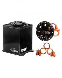 Deatschwerks Surge Tank 5.5 Litre Staged Aluminum Black Anodize