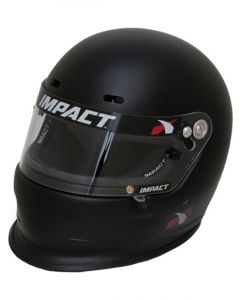 Impact Racing Helmet Charger Full Face Flat Black X-Large