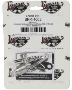 Lokar Kickdown Cable Bracket Carb Mount Return Spring Natural