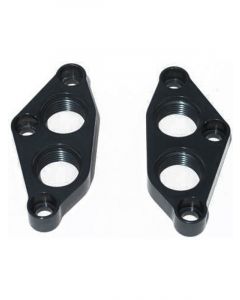 Meziere Water Pump Adapter Standard to Remote 12 AN Female Ports