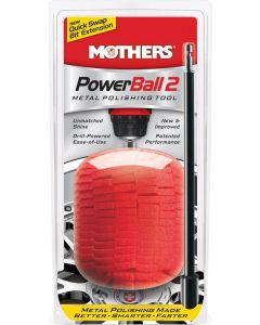 Mothers Buffing Ball Powerball 2 Metal Polishing Tool