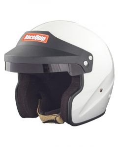Racequip Helmet Open Face Snell SA 2020 Head & Neck White X-Large