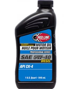 Redline Motor Oil Professional Series 5W40 Diesel Synthetic 1qt