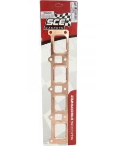 SCE Exhaust Manifold Header Gasket 1.85 x 2.600" Rectangular