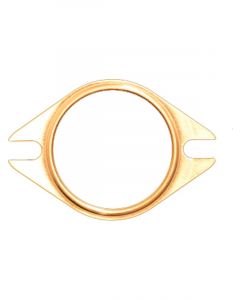 SCE Collector Gasket Pro Copper 2-1/2" Diameter 2-Bolt Copper