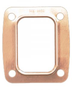 SCE Turbo Flange Gasket Pro Copper 4-Bolt Copper T4