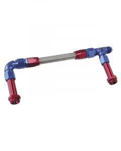 Aeroflow Carburettor Inlet Rail Kit 3310 VAC, Blue For Holley
