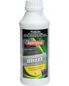 Septone Alibrite Aluminium Cleaner Concentrated Formula 1L