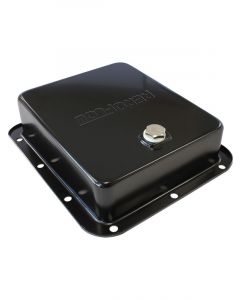 Aeroflow Black Transmission Pan For Ford C4, Deep Pan