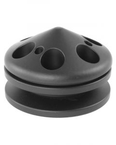 Proflow Pulley, V-Belt Alternator GM, 1-Groove with Hardware, Blac