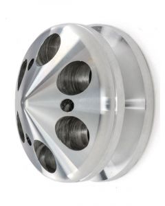 Proflow Pulley, V-Belt Alternator GM, 1-Groove with Hardware, Polis