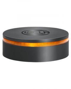 Hella Rotating Beacon K-LED Amber LED, Black Housing 12/24V