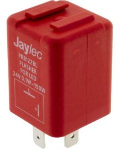Jaylec Electronic LED Flasher Relay 24 Volts, 2 Pin, Max 150W