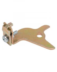 Edelbrock Carburettor Choke Cable Bracket Steel Gold Iridited Edelbrock 94