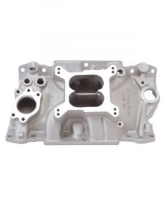 Edelbrock Intake Manifold Performer Dual Plane Aluminium Natural 4-Barrel…
