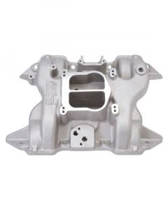 Edelbrock Intake Manifold Performer Dual Plane Aluminium Natural Square/S…