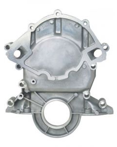 Edelbrock Timing Cover 1-Piece Aluminium Natural for Use with Reverse Rot…