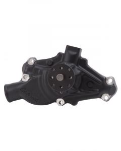 Edelbrock Water Pump Mechanical Short High-Volume Aluminium Black Powder…