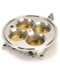 Fast Polished 4500 Flange Air Only Throttle Body For Multiport Injection EFI Sys