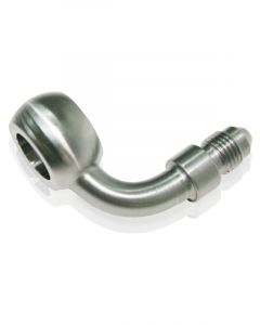 Aeroflow S/Steel 90 Degree Banjo to AN Fitting 12mm to -3AN Male