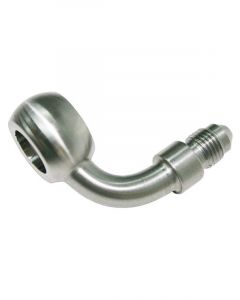 Aeroflow S/Steel 90 Degree Banjo to AN Fitting 10mm (3/8") to -4AN