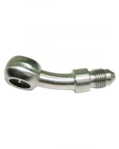 Aeroflow S/Steel 20 Degree 11.2mm (7/16") Banjo to -3AN Fitting