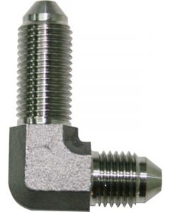Aeroflow 90 Degree Stainless Steel Bulkhead -3AN