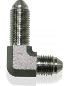 Aeroflow 90 Degree Stainless Steel Bulkhead -4AN