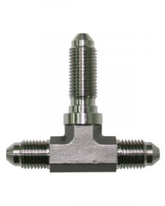 Aeroflow Stainless Steel Tee Bulkhead -3AN