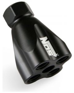 Nitrous Oxide Systems Showerhead Distribution Block No Fittings Black Anodized