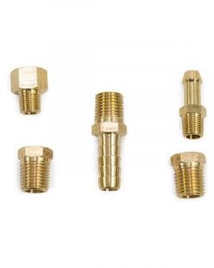 Proflow Fuel Pump Mechanical Brass Fitings Kit